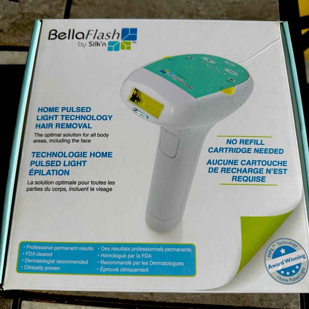 NIB BellaFlash by Silk’n - Laser Hair Removal